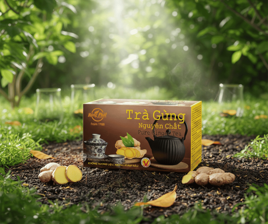 Trà gừng nguyên chất là gì? Khác gì với trà gừng pha trộn trên thị trường