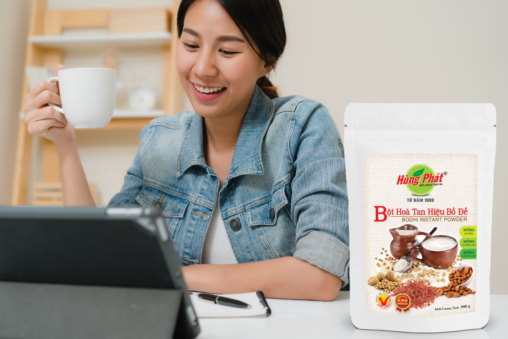 Bột Hòa Tan Hiệu Bồ Đề – Hương Vị Cân Bằng Cho Ngày Mới