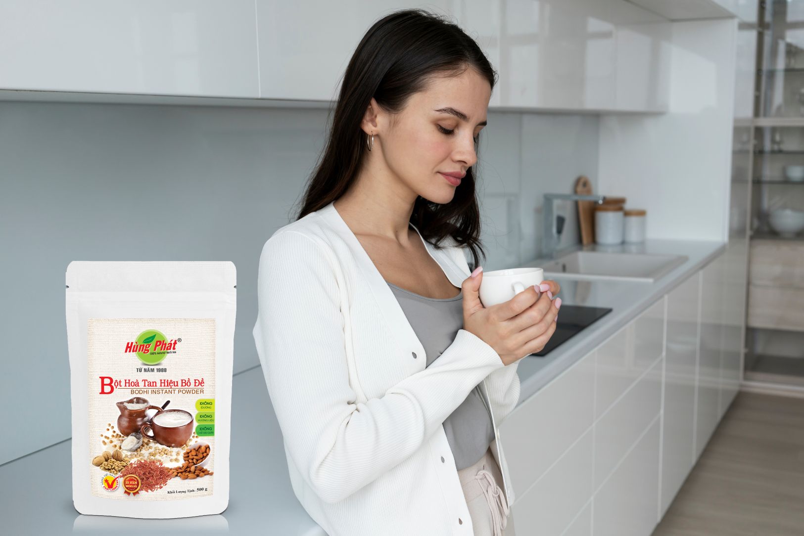 Ăn Chay Không Lo Thiếu Chất Với Bột Hòa Tan Hiệu Bồ Đề