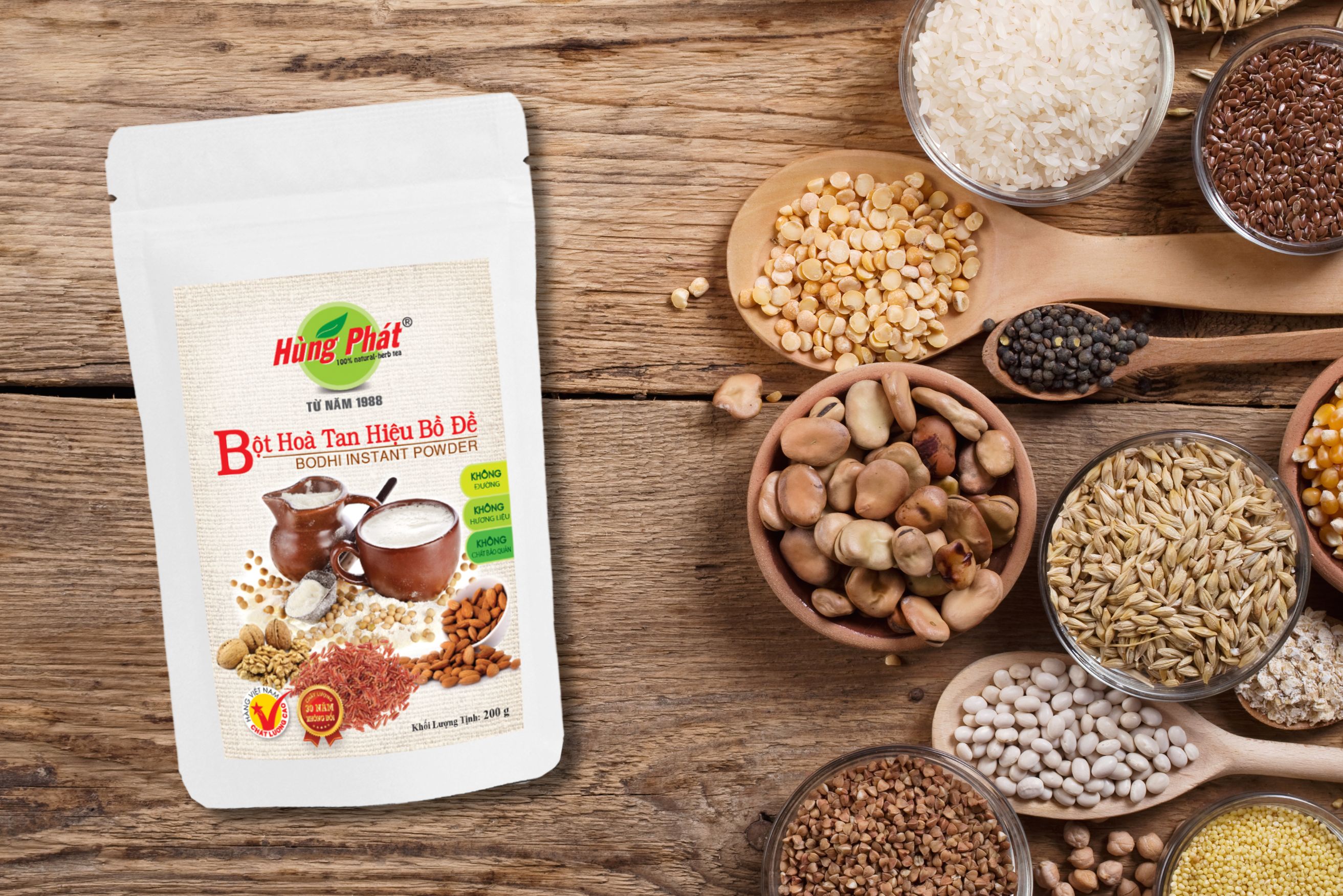 Bột Hòa Tan Hiệu Bồ Đề – Dinh Dưỡng Từ Thiên Nhiên Cho Lối Sống An Nhiên