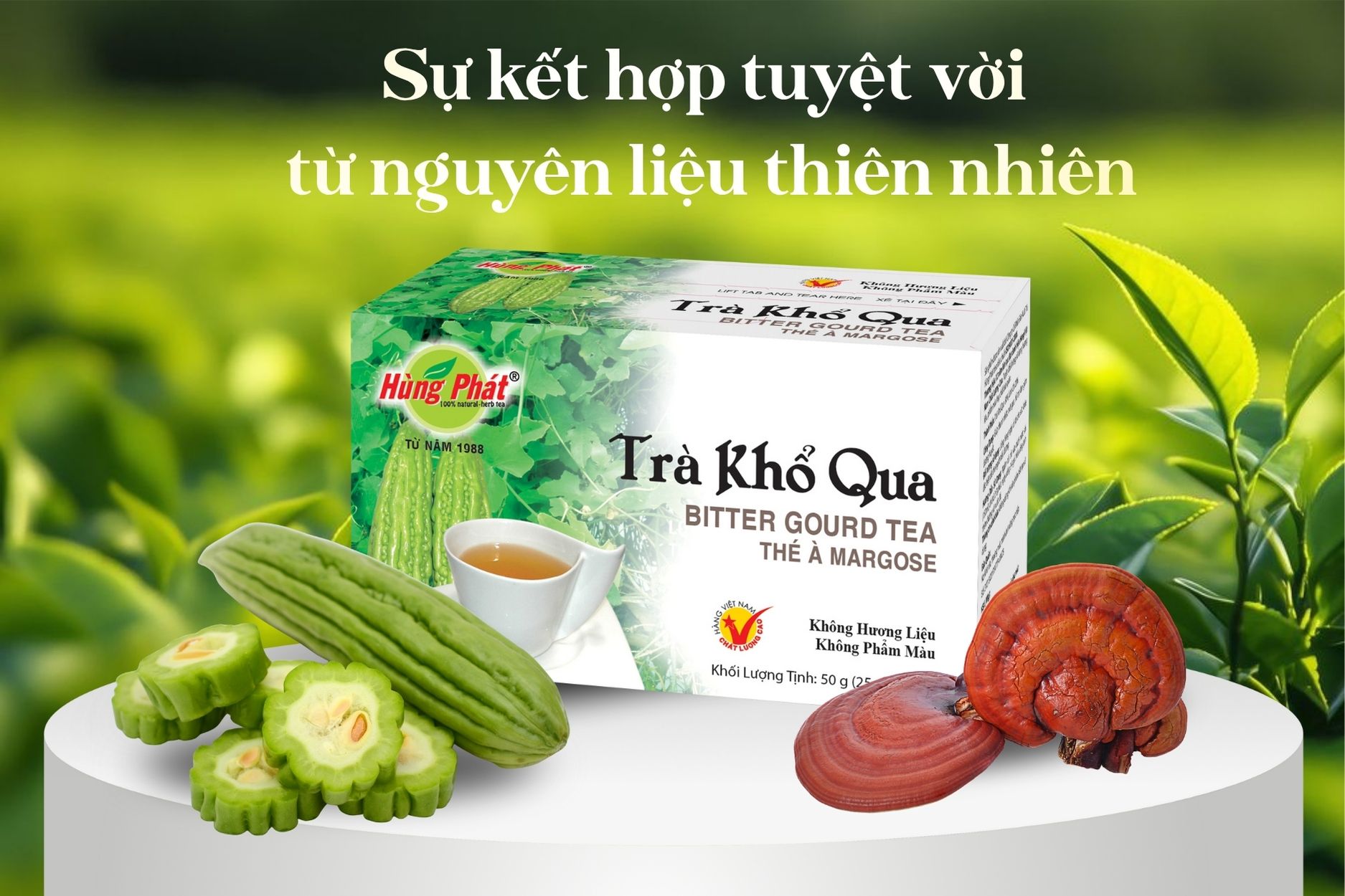Khám Phá Hương Vị Tự Nhiên Khi Khổ Qua Gặp Linh Chi
