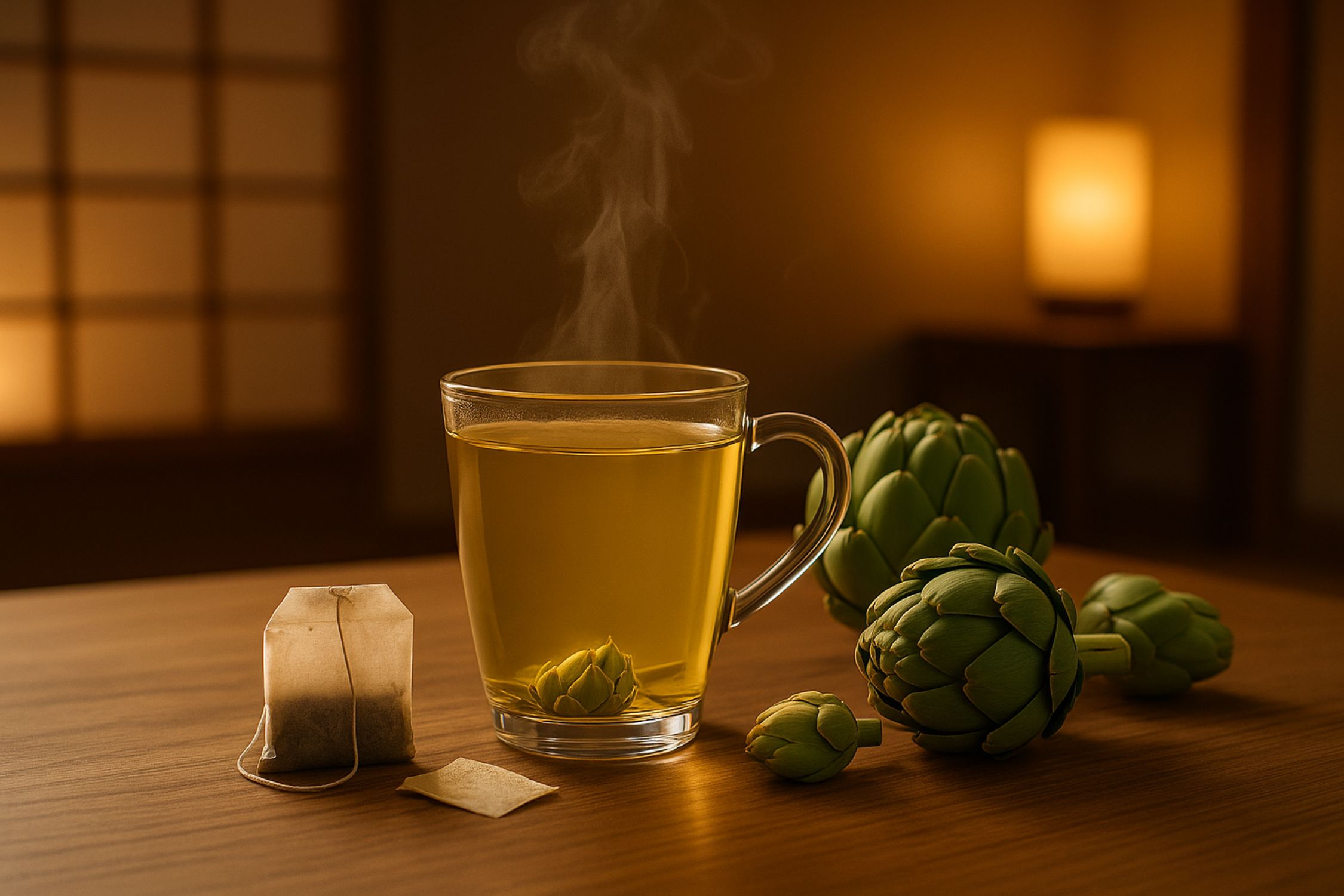 Cách Pha Trà Atiso Chuẩn Vị An Nhiên