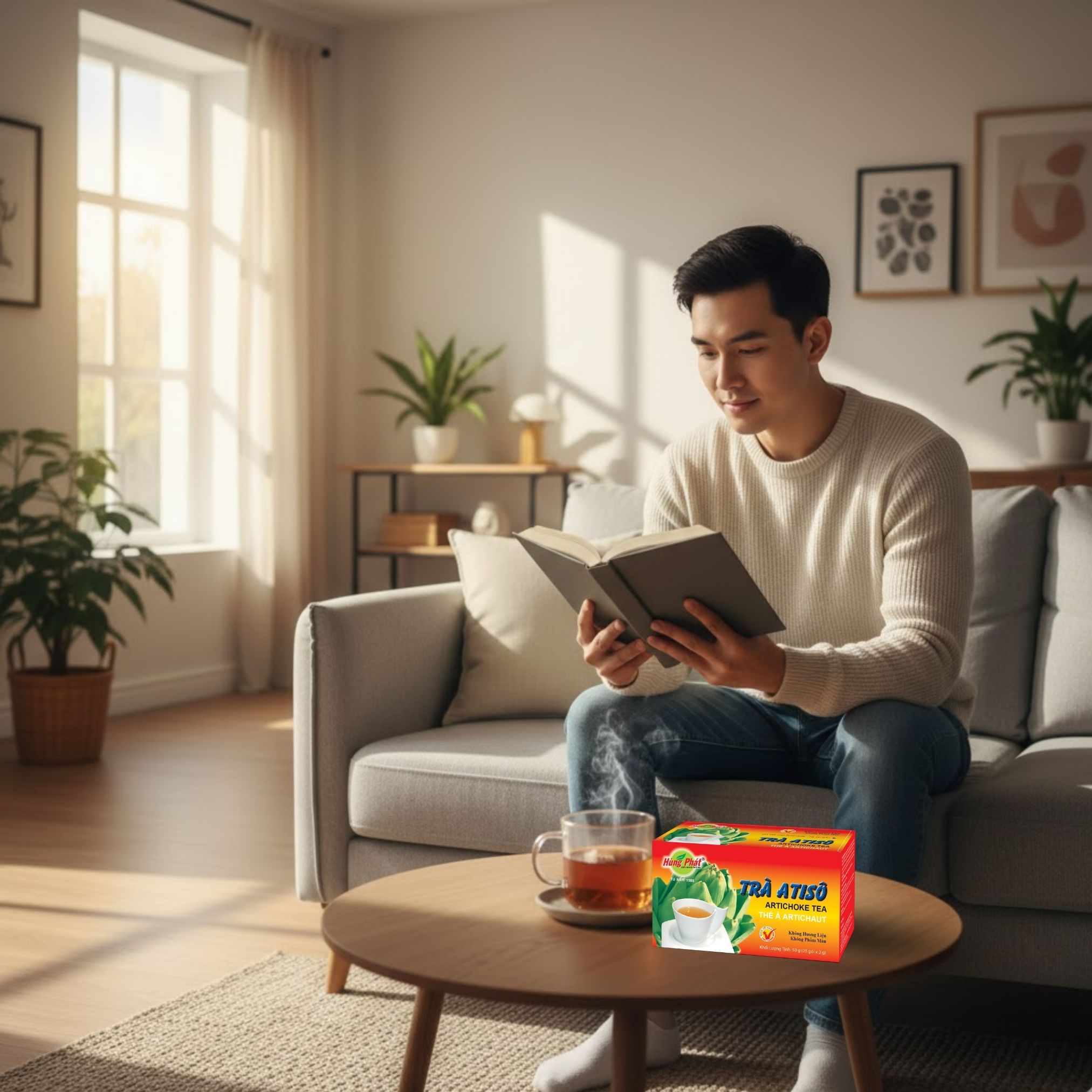 Giữa Ngày Căng Thẳng, Một Tách Trà Atiso Cũng Đủ Để Ta Chậm Lại