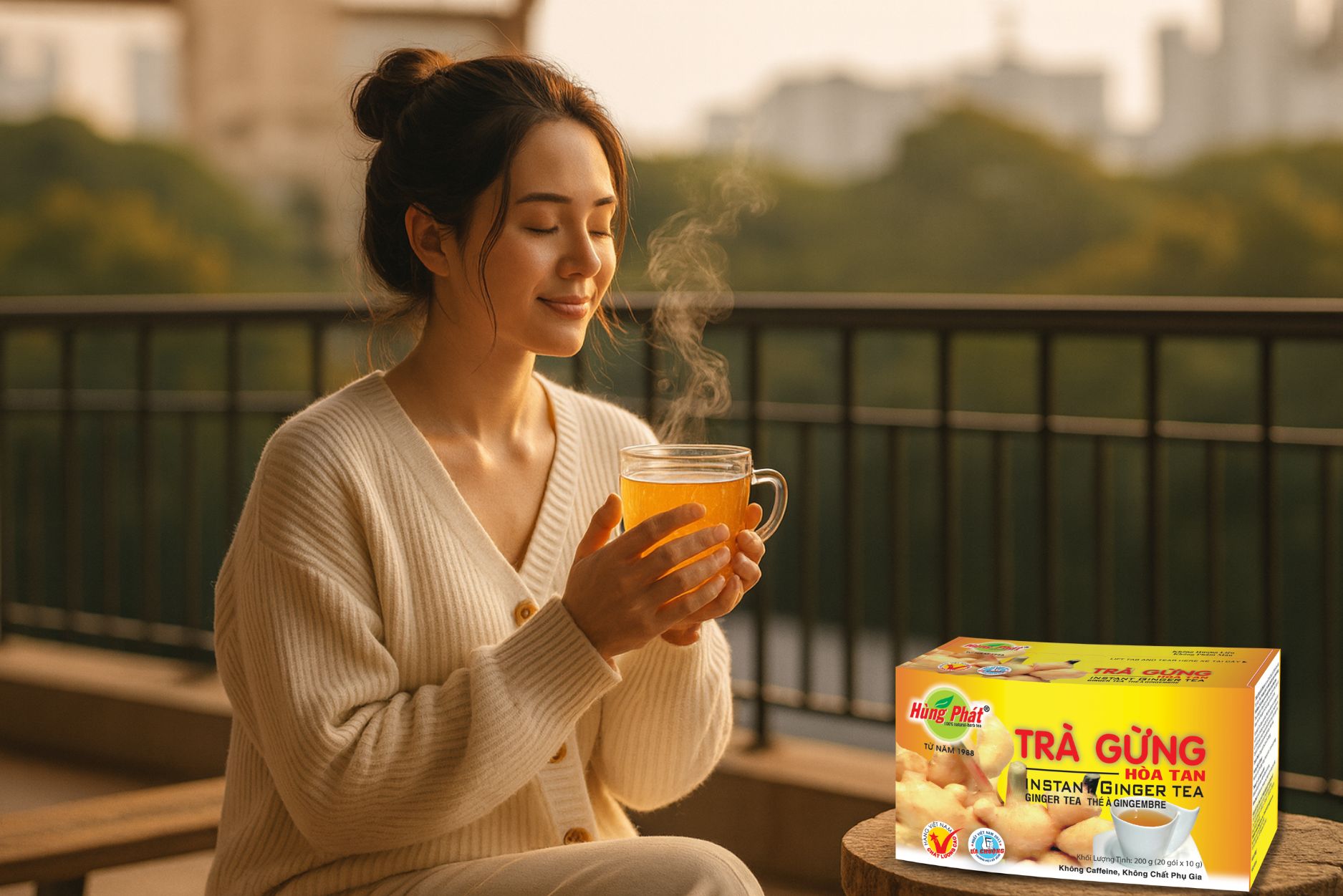 Khi Mọi Nơi Đều Có Thể Là Không Gian Cho Một Tách Trà Gừng