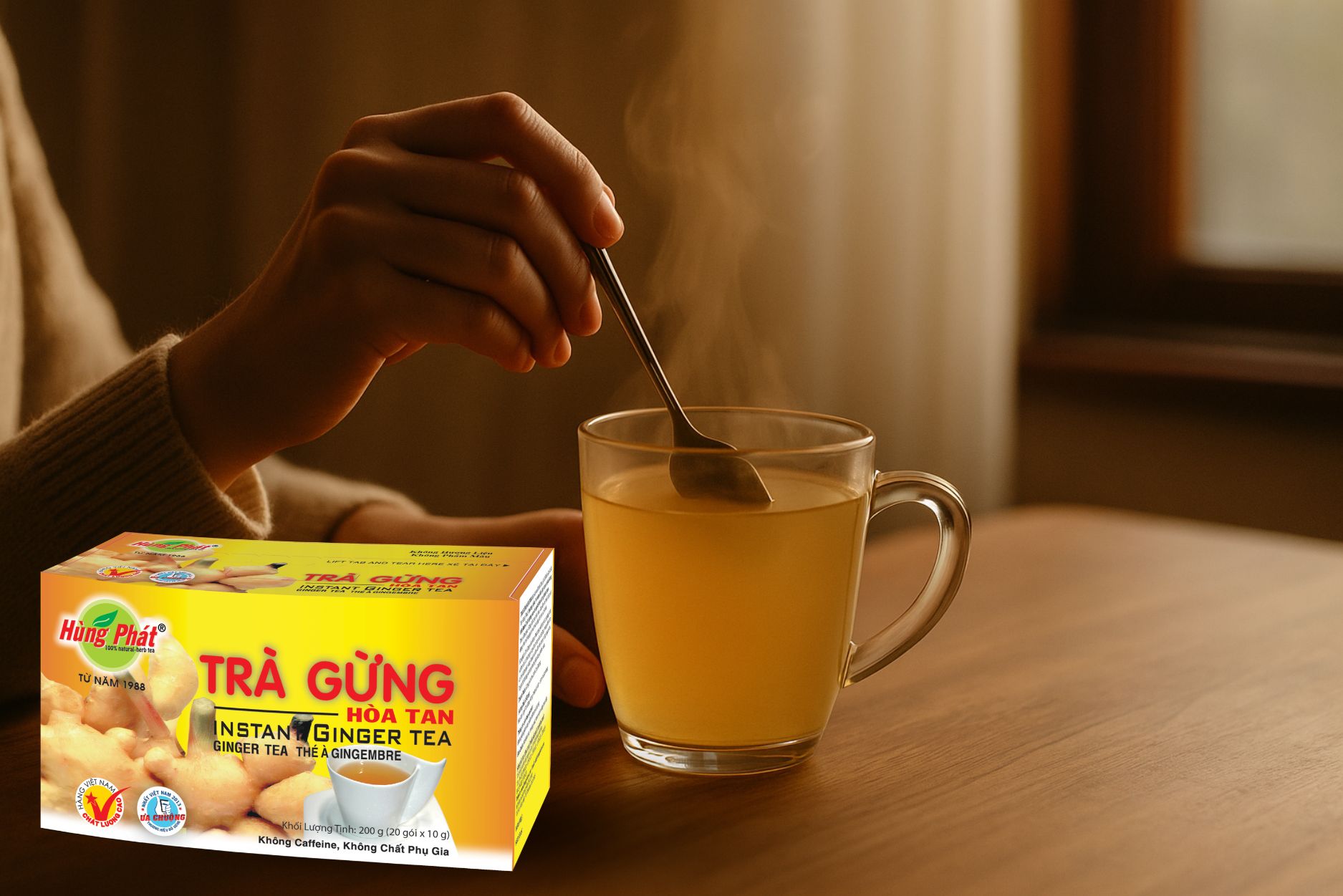 Khi Cơ Thể Mệt Mỏi, Hãy Cho Mình Một Khoảnh Khắc Với Trà Gừng