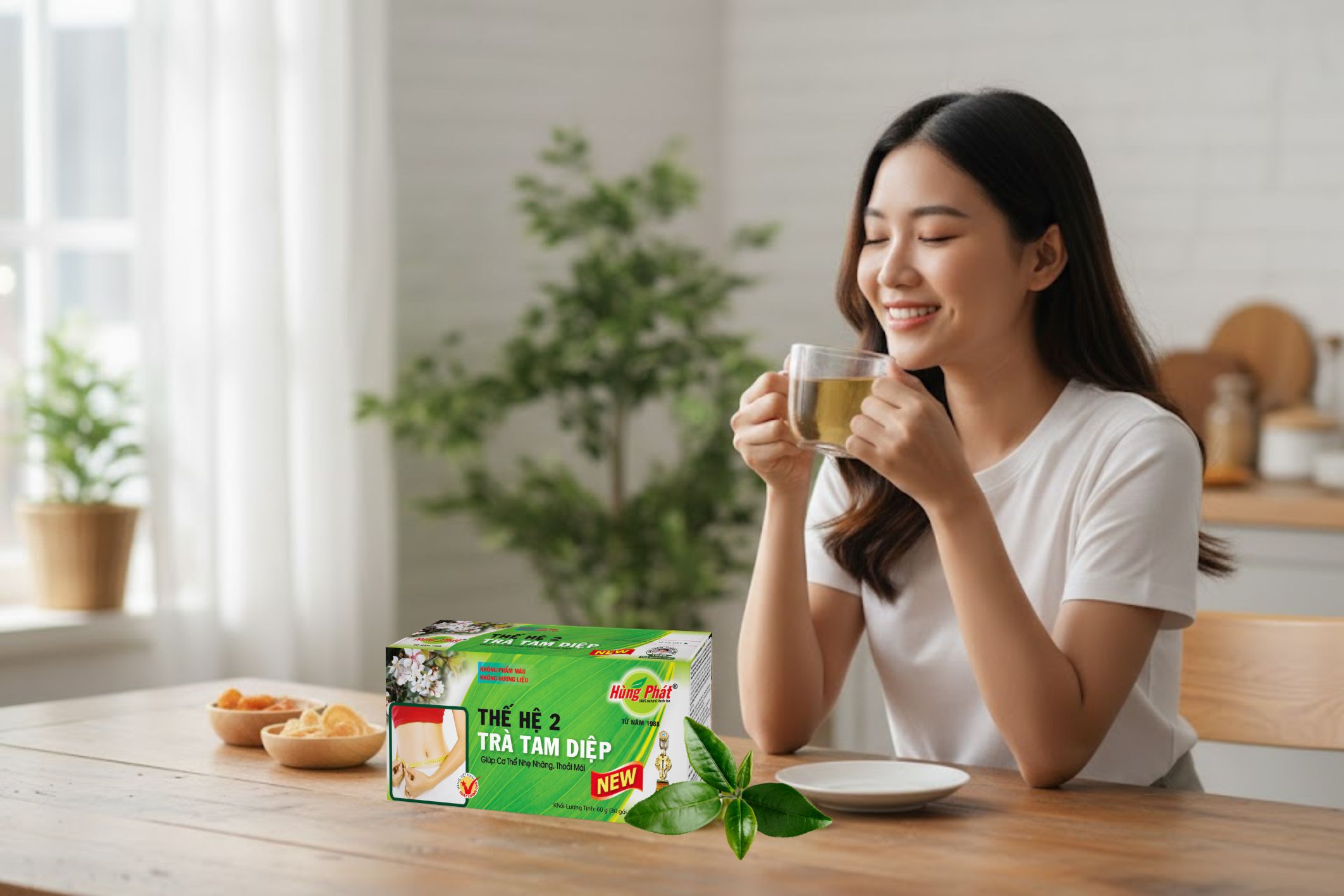 Trà Tam Diệp Thế Hệ 2 – Lựa Chọn Thanh Nhẹ Cho Phụ Nữ Hiện Đại