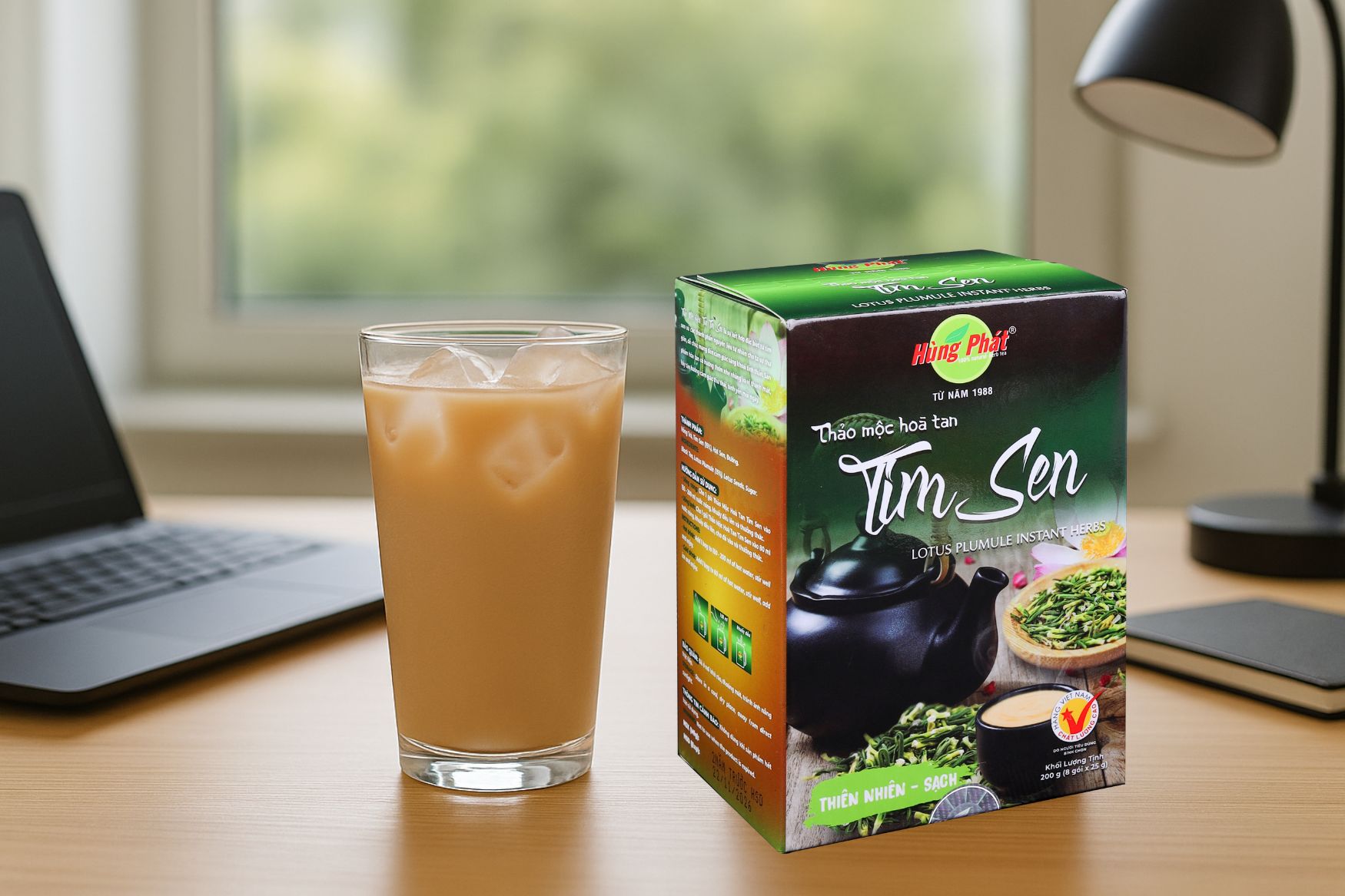 Cách Pha Và Thưởng Thức Thảo Mộc Hòa Tan Tim Sen Chuẩn Vị Tĩnh Tại