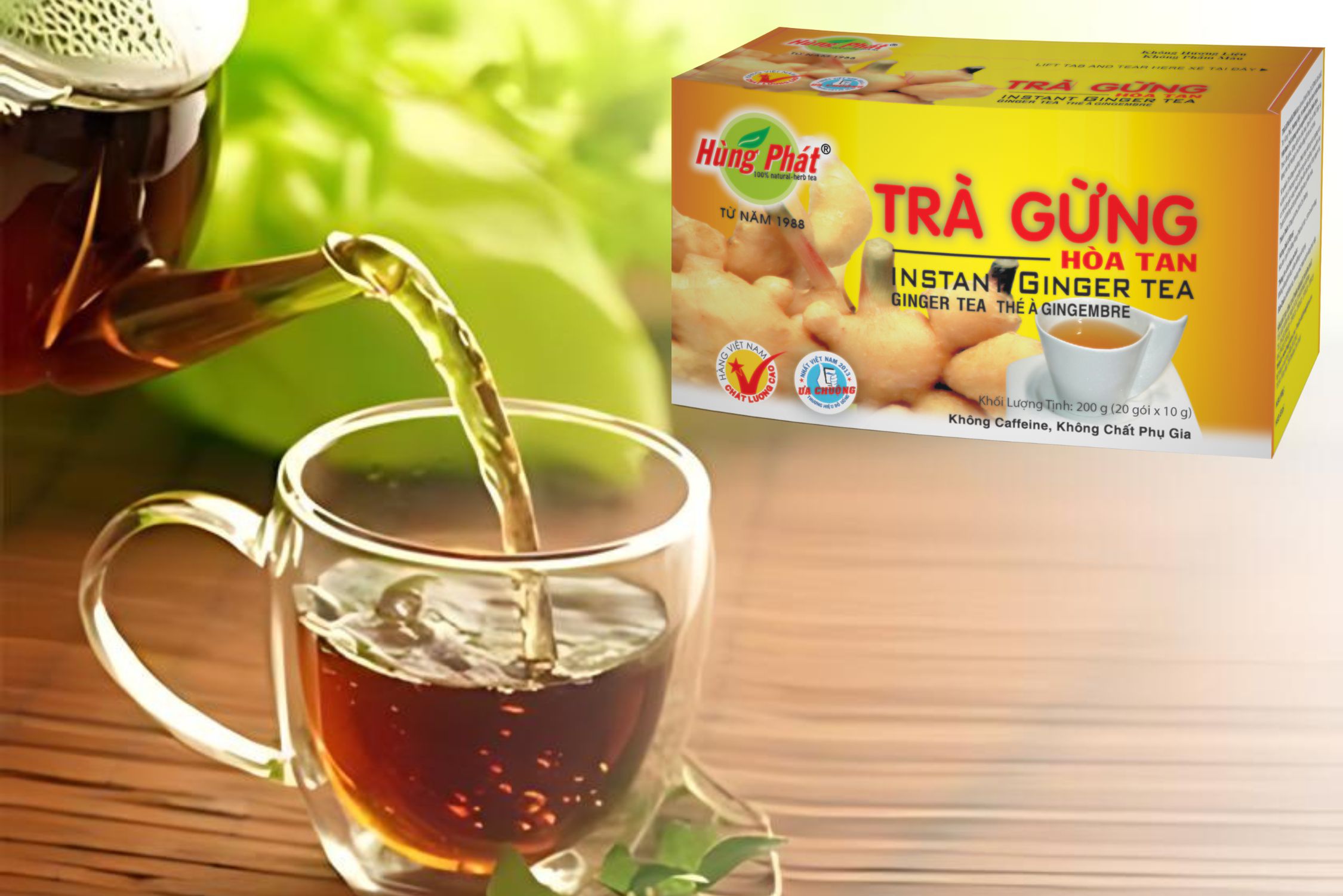 Hương Gừng Việt Trong Tách Trà Hiện Đại