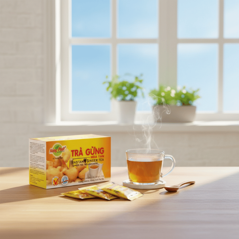 Trà Gừng Hòa Tan Nên Uống Khi Nào Để Dễ Chịu Hơn Trong Sinh Hoạt Hằng Ngày