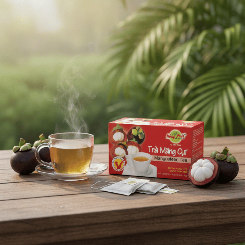 Trà Măng Cụt Hùng Phát: Tinh Hoa Vị Thanh Khiết Cho Nhịp Sống An Yên