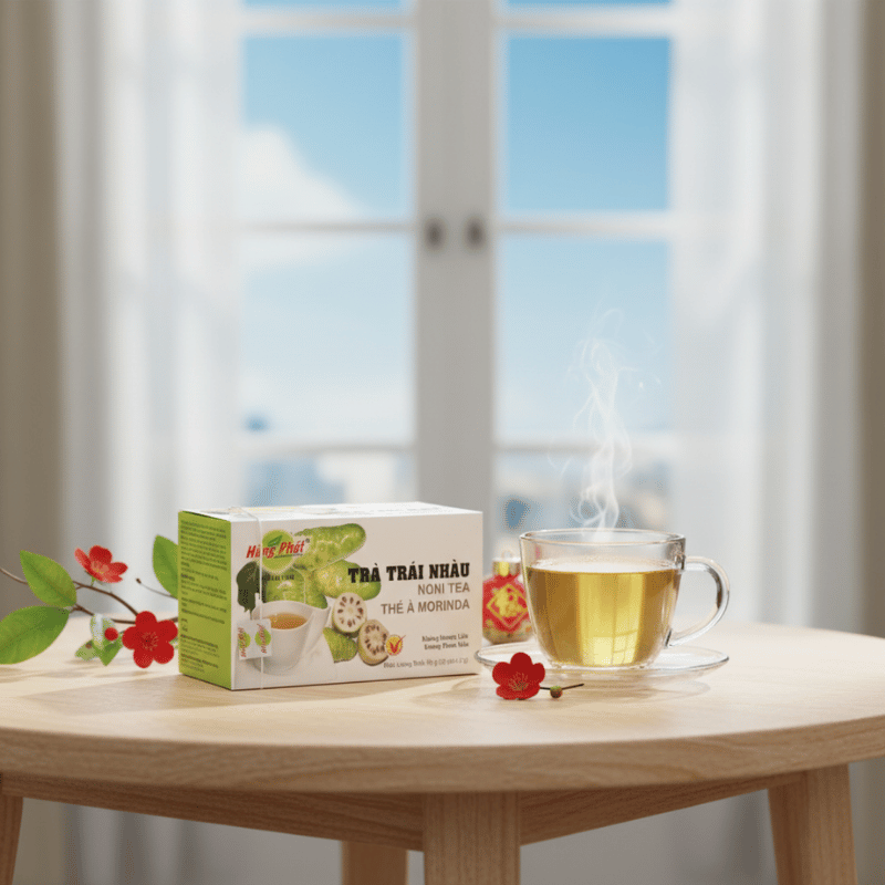Trà Trái Nhàu Hùng Phát – Món Quà Tết Giản Dị Nhưng Đủ Tinh Tế