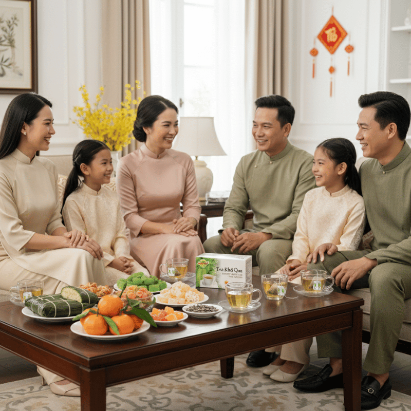 Trà Khổ Qua Hùng Phát – Lựa Chọn Thanh Nhẹ Giữa Những Ngày Tết Đậm Đà