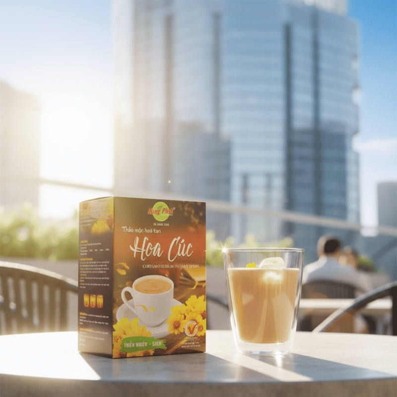 Khi Nhịp Sống Quá Nhanh, Một Thức Uống Thảo Mộc Hòa Tan Có Thể Trở Thành Khoảng Dừng Nhỏ
