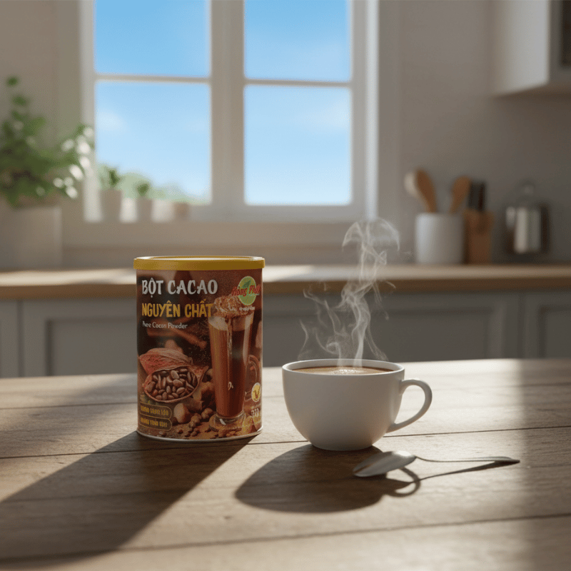 3 Cách Pha Cacao Nguyên Chất Hùng Phát Dễ Uống, Dễ Làm