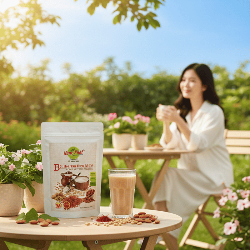 Cách biến tấu Bột Hòa Tan Hiệu Bồ Đề đơn giản, phù hợp sinh hoạt hằng ngày