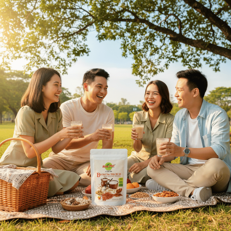 Bắt đầu ngày mới thư thái cùng Bột Hòa Tan Hiệu Bồ Đề