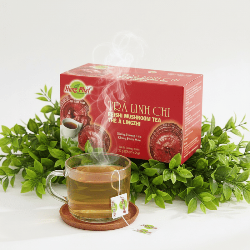 3 CÁCH PHA TRÀ LINH CHI HÙNG PHÁT DỄ ÁP DỤNG MỖI NGÀY