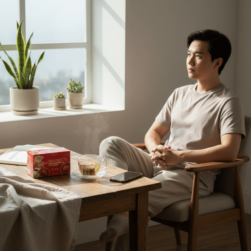 KHI NÀO NÊN UỐNG TRÀ LINH CHI HÙNG PHÁT TRONG NGÀY?