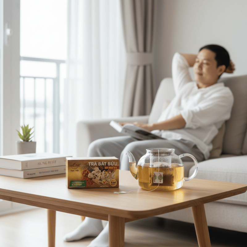 TRÀ BÁT BỬU HÙNG PHÁT VÀ THÓI QUEN SỐNG CHẬM GIỮA NHỊP SỐNG BẬN RỘN