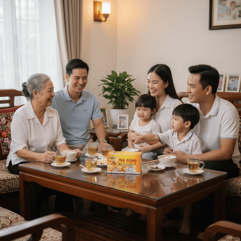 Sau Bữa Ăn, Nhiều Gia Đình Việt Thường Chọn Một Ly Trà Ấm