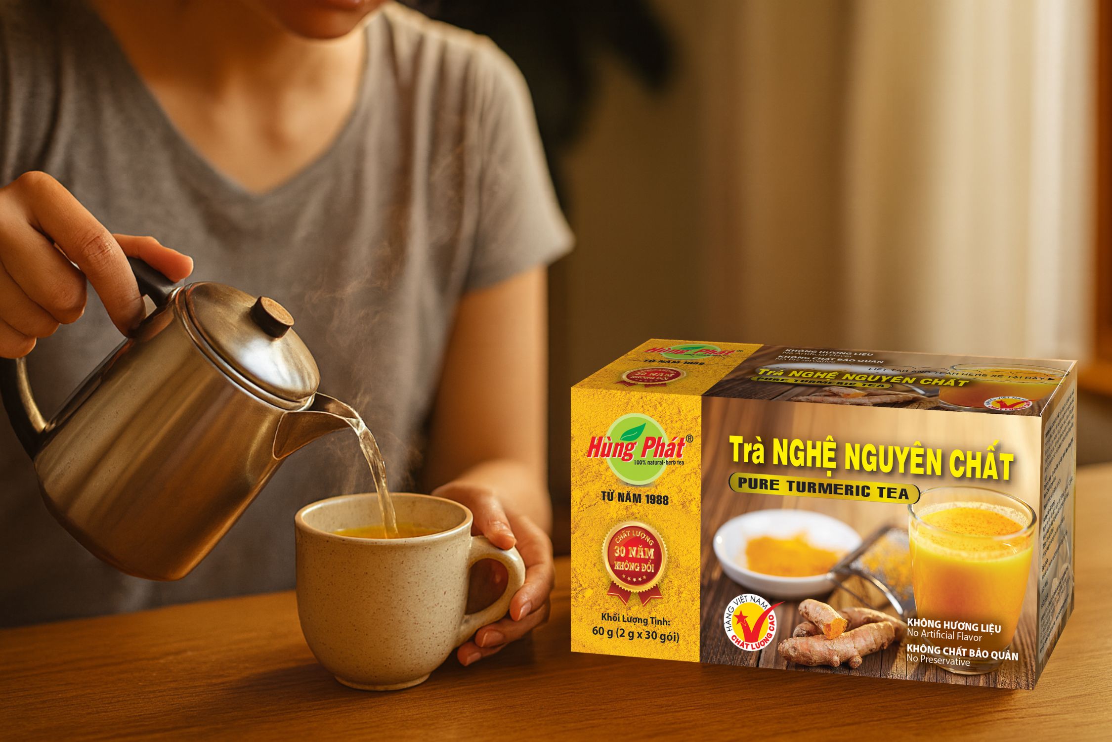 Khởi Đầu Mỗi Ngày An Lành Với Một Tách Trà Nghệ Ấm