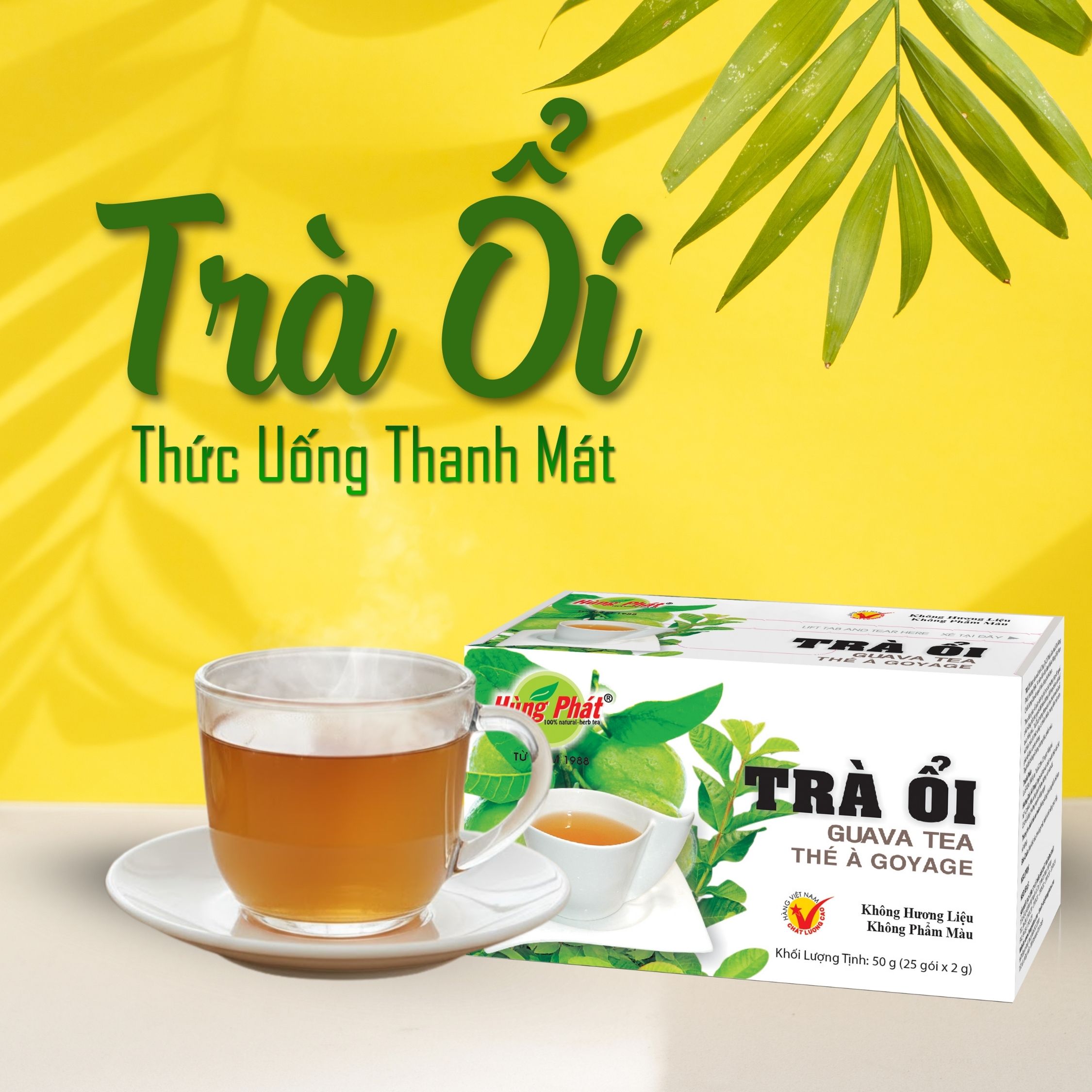 Trà Ổi Hùng Phát – Khi Một Tách Trà Lưu Giữ Những Khoảnh Khắc Bình Yên Của Người Việt