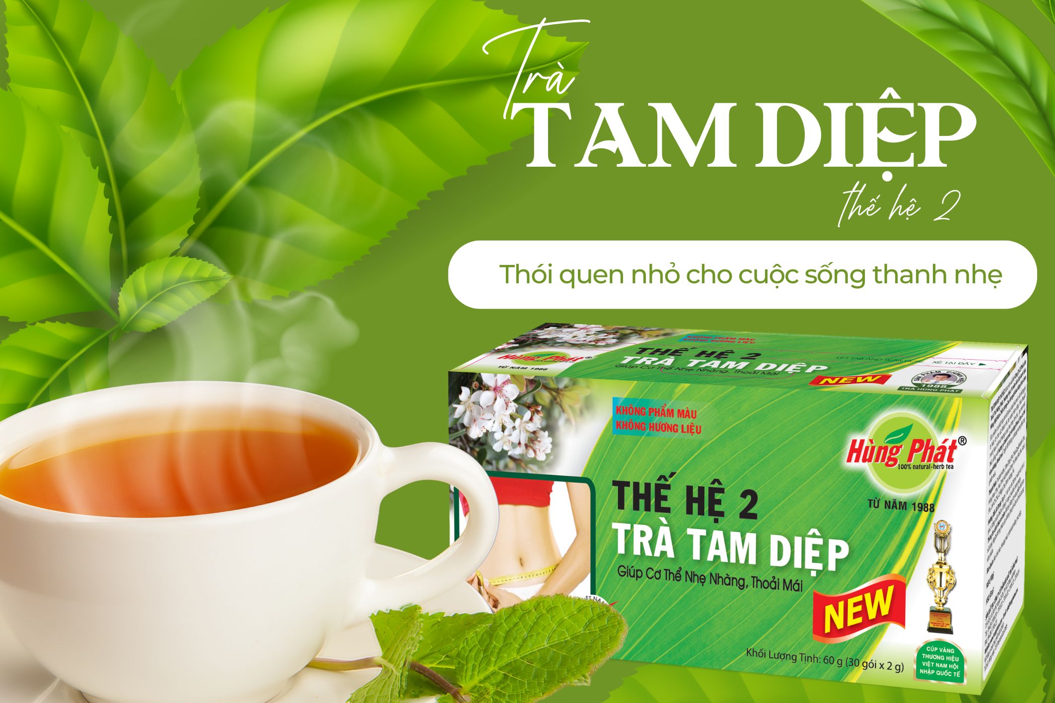 Trà Tam Diệp – Thói Quen Nhỏ Cho Cuộc Sống Thanh Nhẹ