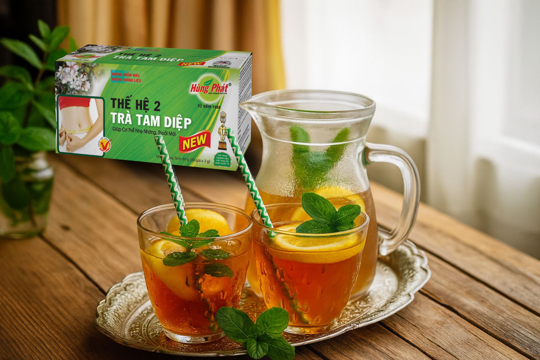 Cách Pha Trà Tam Diệp Giúp Cảm Giác Nhẹ Nhàng Tự Nhiên