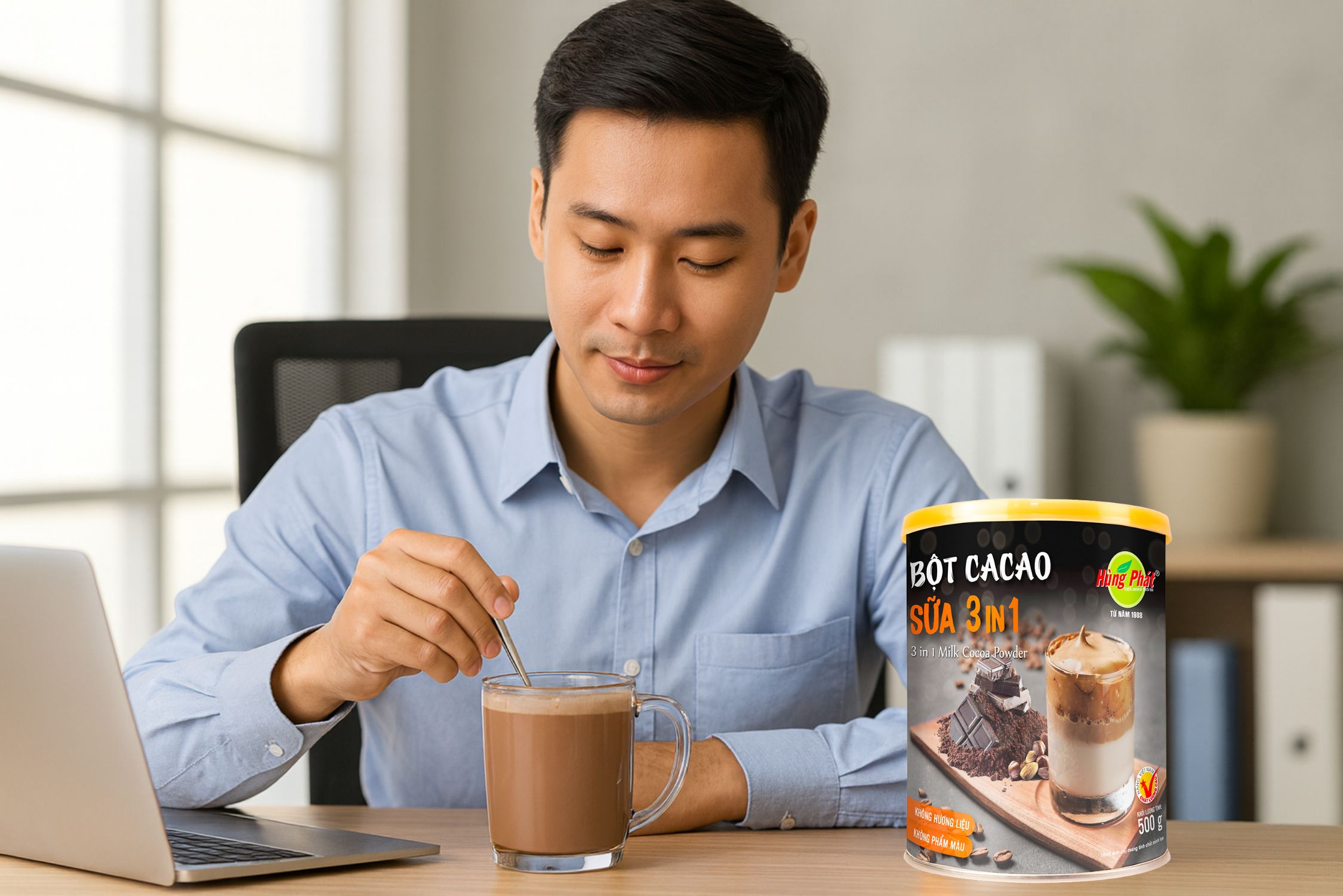 Một Ngày Năng Động Bắt Đầu Từ Ly Cacao Sáng
