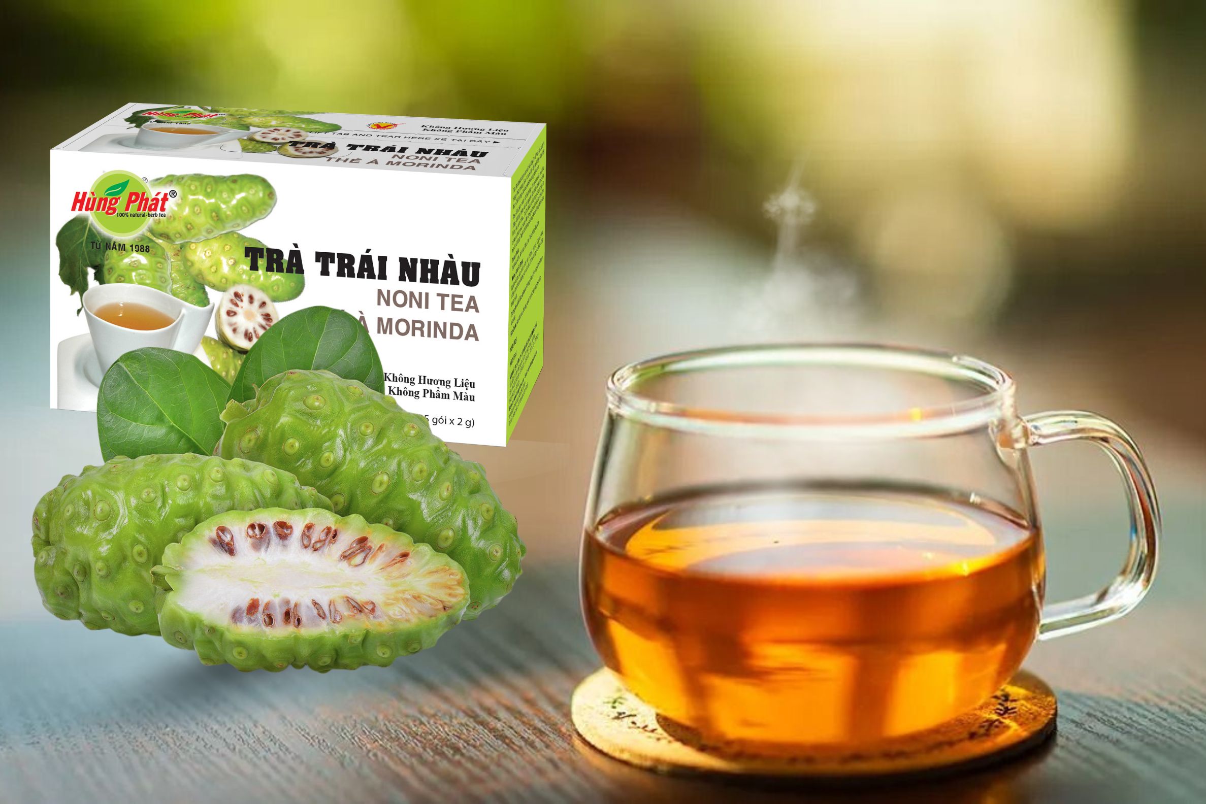 Không Gian Thưởng Thức Trà Nhàu