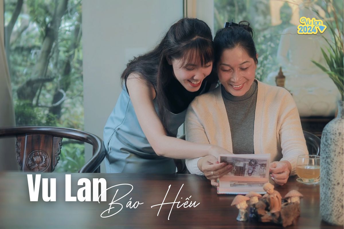 Vu Lan con dâng chén trà, nguyện cầu Cha Mẹ sống đời với con