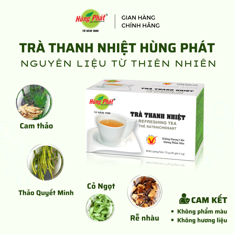 Trà Thanh Nhiệt Túi Lọc: Giải Pháp Thư Giãn Mùa Hè Hiệu Quả