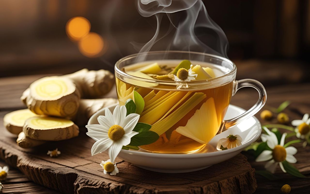 Trà thảo mộc giảm mệt mỏi cho dân văn phòng
