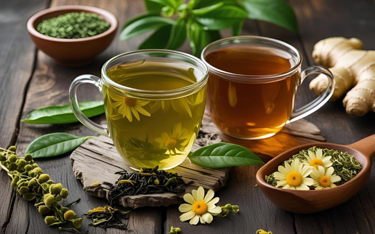 Trà thảo mộc giảm lo âu, căng thẳng