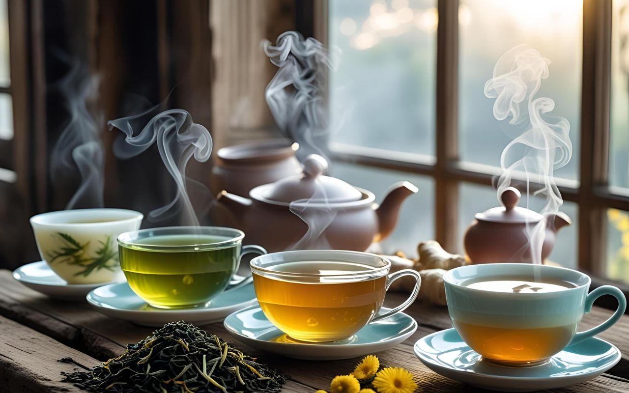 Trà thảo mộc hỗ trợ sức khỏe tinh thần