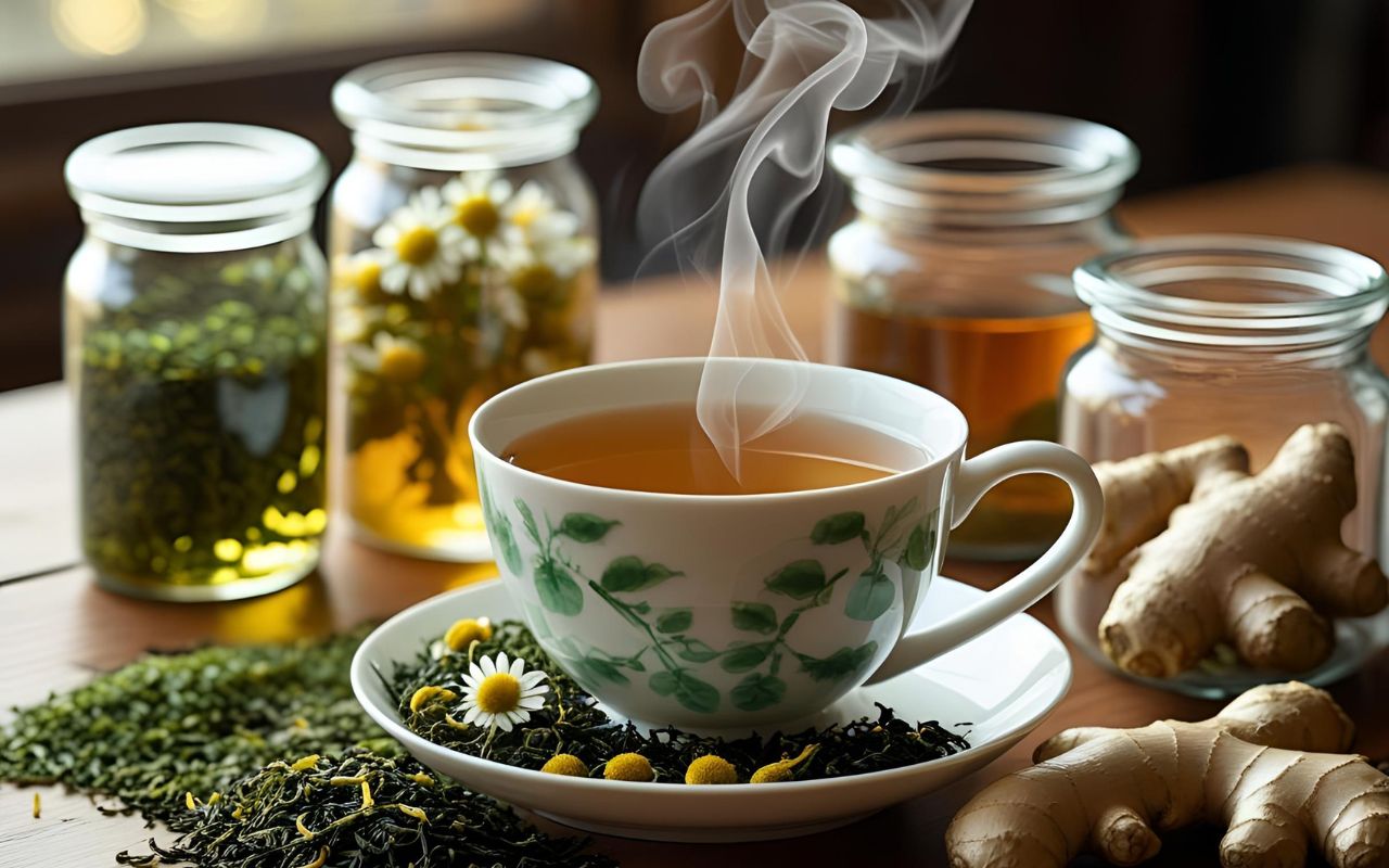 Trà thảo mộc cho dân văn phòng năng động