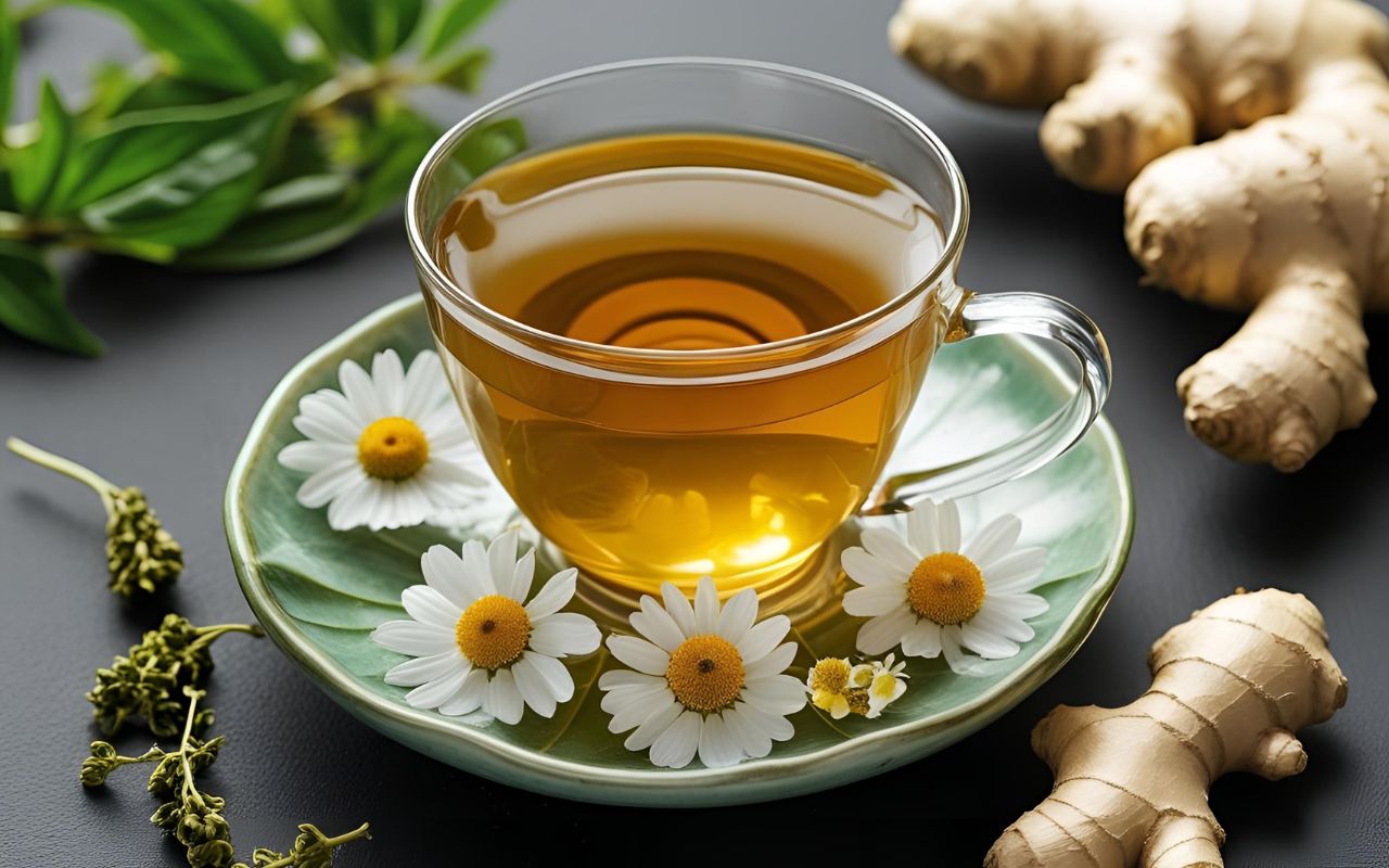 Trà thảo mộc và thói quen sống xanh