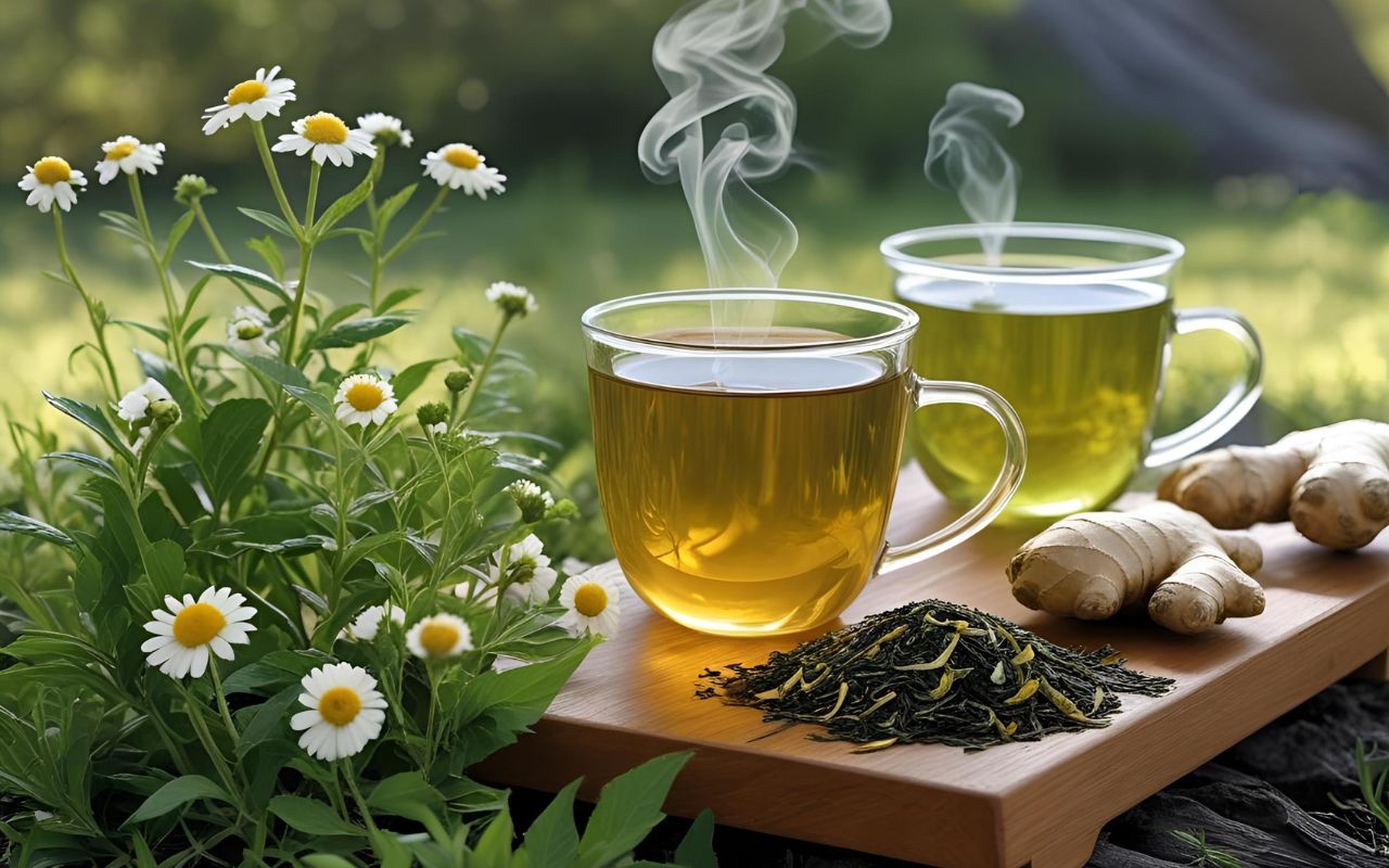 Trà thảo mộc duy trì sức khỏe người trẻ
