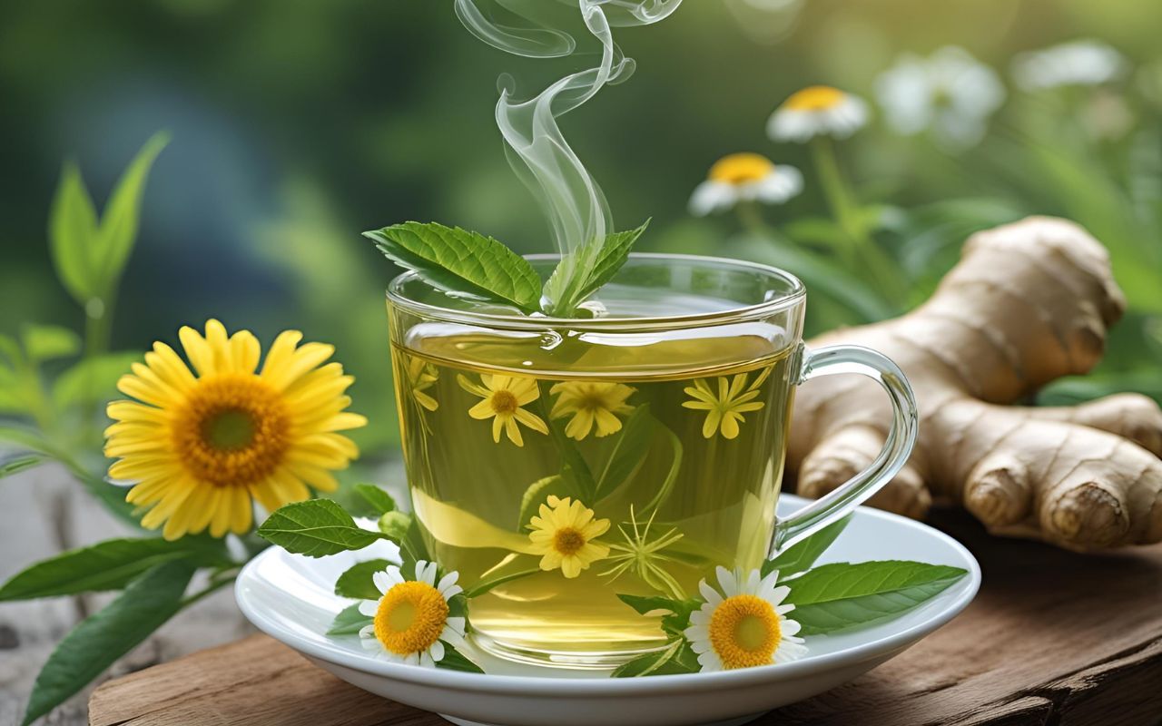 Trà thảo mộc giảm căng thẳng công việc