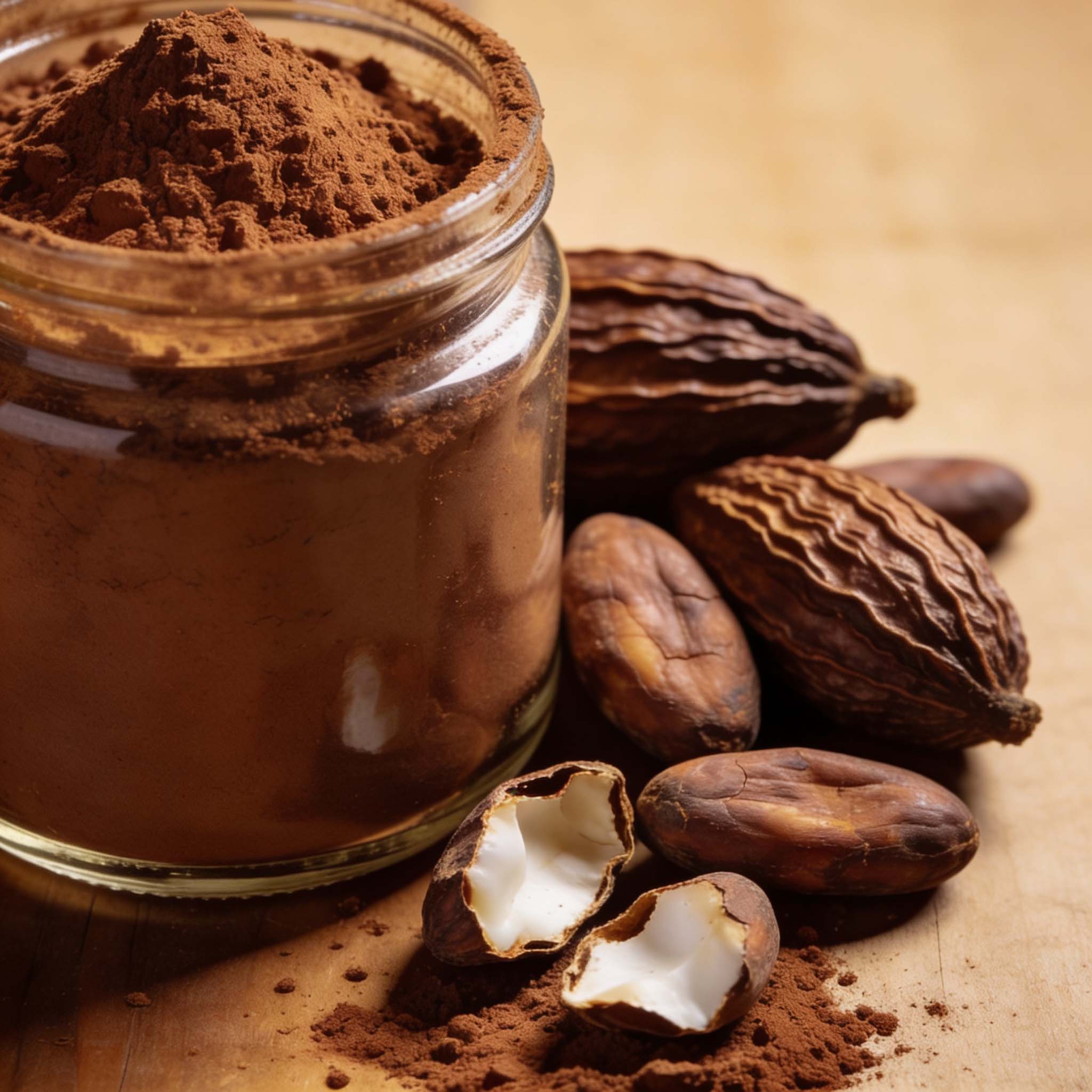 Bột Cacao Nguyên Chất – 100% cacao không đường, thơm ngon & tốt cho sức khỏe