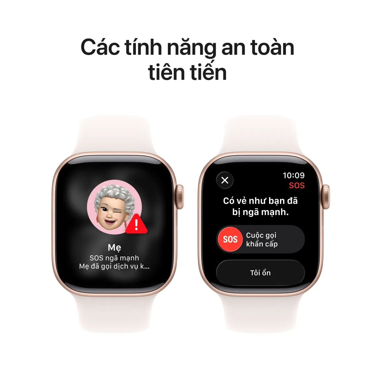 Apple Watch Series 11 42mm (GPS) Viền Nhôm Dây Cao Su Size S/M | Chính hãng Apple Việt Nam