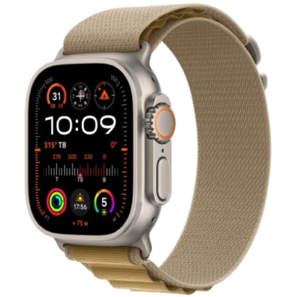 Apple Watch Ultra 2 2024 49mm 4G Viền Titan Dây Alpine Size L | Chính hãng VN/A