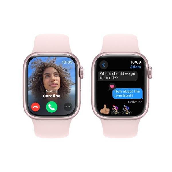 Apple Watch Series 9 41mm (GPS) viền nhôm dây cao su | Chính hãng Apple Việt Nam
