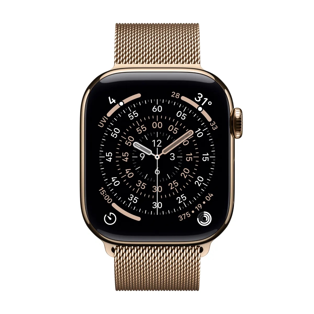 Apple Watch Series 11 42mm (5G) Viền Titan Dây Thép Size S/M | Chính hãng Apple Việt Nam