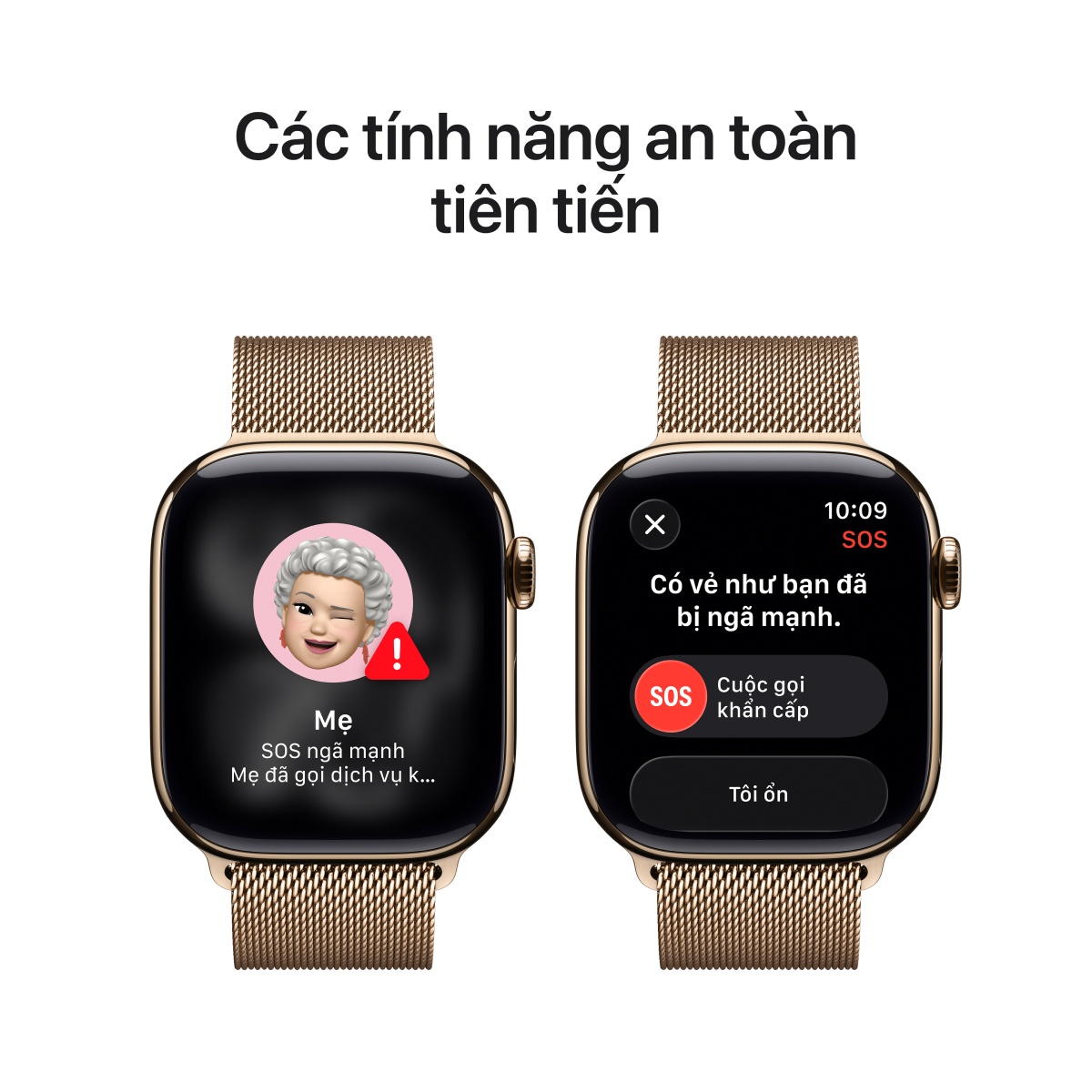 Apple Watch Series 11 42mm (5G) Viền Titan Dây Thép Size S/M | Chính hãng Apple Việt Nam