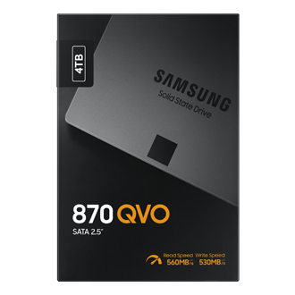 Ổ cứng SSD gắn trong 870 QVO SATA 2.5" 4TB MZ-77Q4T0BW