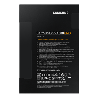 Ổ cứng SSD gắn trong 870 QVO SATA 2.5" 4TB MZ-77Q4T0BW