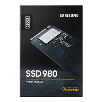 Ổ cứng SSD gắn trong 980 NVMe M.2 SSD 250GB MZ-V8V250BW