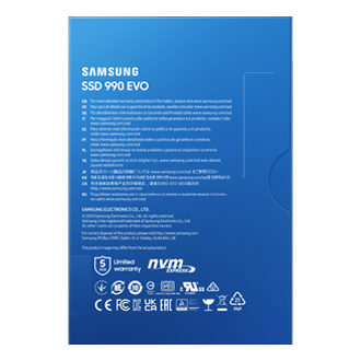 Ổ cứng SSD gắn trong 990 EVO NVMe M.2 2 TB