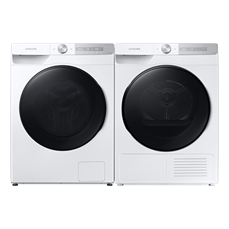 Máy sấy thông minh Samsung AI Heatpump với Bộ 3 cảm biến Optimal Dry, 9kg; DV90T7240BH/SV